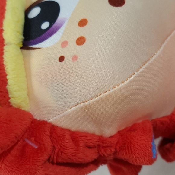 FLIPZEE Precious Girls Lola Monkey Banana Plush Doll 2 in1-Red/Yellow-EC - Picture 14 of 16